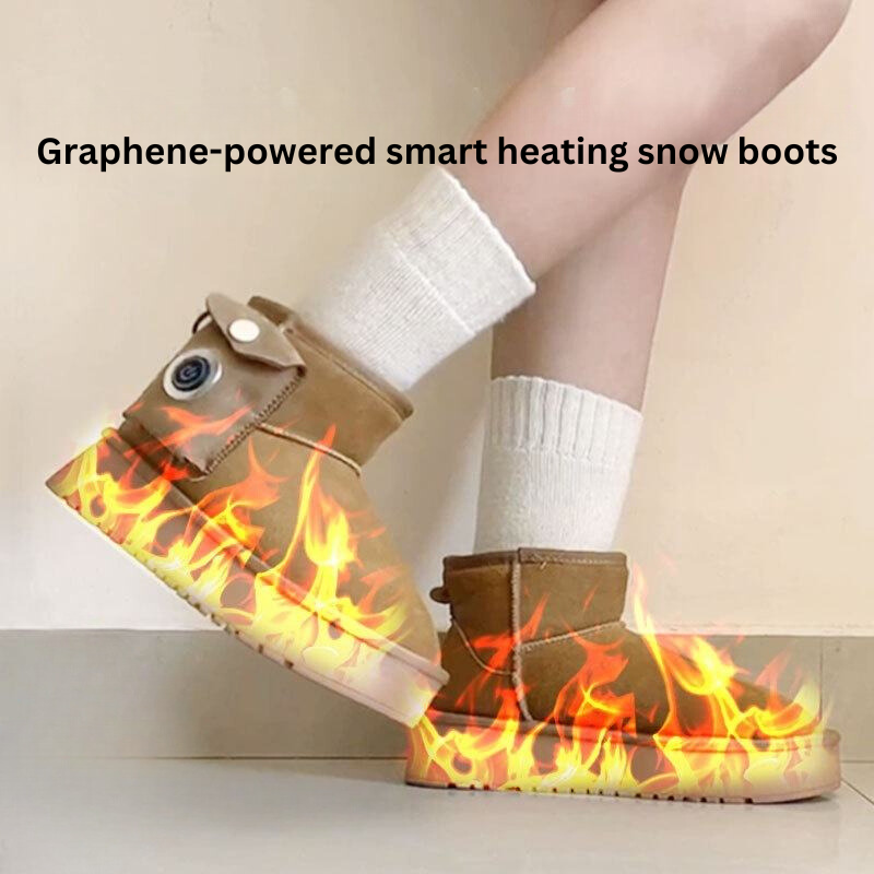 Swiss Winter Foot Warming USB Rechargeable Boots +60°C