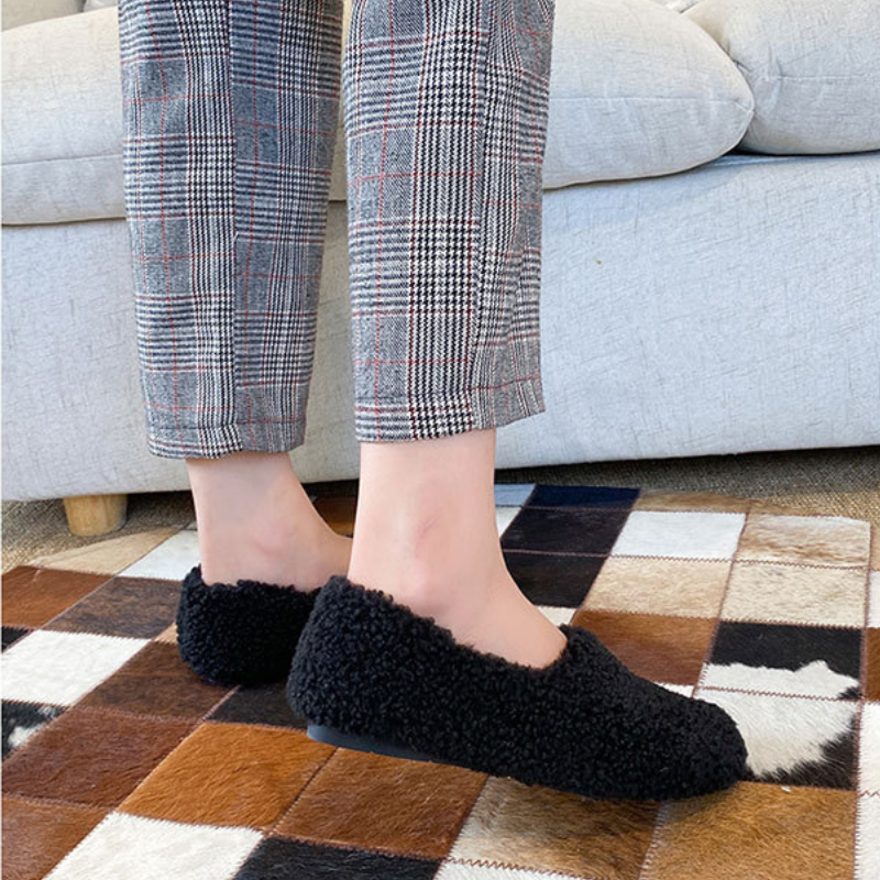 Swiss KAWAI Lamb Wool Shoes